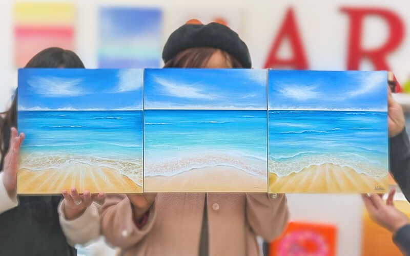 ワークショップや、ベーシックコースの開講 iroasobi|色とアートで心を豊かにする新感覚ワークショップ 大阪 初心者からプロまで 講師資格制度あり 株式会社いまここから